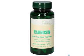Sie sehen eine Packung Bios Carnosin 250mg 100 Kapseln, Produktbild: 01 Bios Carnosin 250mg 100 Kapseln, A-Nr.: 4246896 - 01