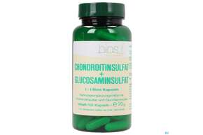 Sie sehen eine Packung Bios Chondroitinsulfat + Glucosaminsulfat 100 Kapseln, Produktbild: 01 Bios Chondroitinsulfat + Glucosaminsulfat 100 Kapseln, A-Nr.: 3890951 - 01