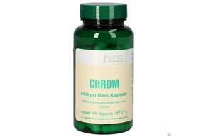 Sie sehen eine Packung Bios Chrom 200 Mcg 100 Kapseln, Produktbild: 01 Bios Chrom 200 Mcg 100 Kapseln, A-Nr.: 5628393 - 01