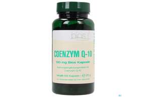 Sie sehen eine Packung Bios Coenzym Q-10 100mg 100 Kapseln, Produktbild: 01 Bios Coenzym Q-10 100mg 100 Kapseln, A-Nr.: 3892878 - 01