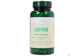 Sie sehen eine Packung Bios Coffein 100 Kapseln, Produktbild: 01 Bios Coffein 100 Kapseln, A-Nr.: 3890997 - 01