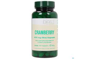 Sie sehen eine Packung Bios Cranberry 400mg 100 Kapseln, Produktbild: 01 Bios Cranberry 400mg 100 Kapseln, A-Nr.: 3891028 - 01