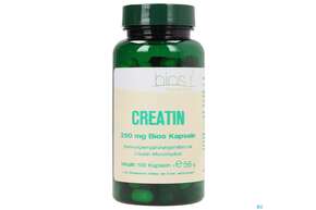 Sie sehen eine Packung Bios Creatin 250mg 100 Kapseln, Produktbild: 01 Bios Creatin 250mg 100 Kapseln, A-Nr.: 3891034 - 01
