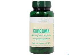 Sie sehen eine Packung Bios Curcuma 200mg 100 Kapseln, Produktbild: 01 Bios Curcuma 200mg 100 Kapseln, A-Nr.: 3891063 - 01