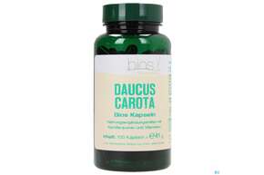 Sie sehen eine Packung Bios Daucus Carota 100 Kapseln, Produktbild: 01 Bios Daucus Carota 100 Kapseln, A-Nr.: 3891086 - 01