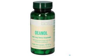 Sie sehen eine Packung Bios Deanol 120mg 100 Kapseln, Produktbild: 01 Bios Deanol 120mg 100 Kapseln, A-Nr.: 4315924 - 01
