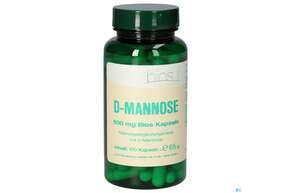 Sie sehen eine Packung Bios D-mannose 500mg 100 Kapseln, Produktbild: 01 Bios D-mannose 500mg 100 Kapseln, A-Nr.: 4789243 - 01