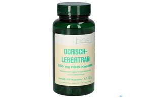 Sie sehen eine Packung Bios Dorschlebertran 500mg 100 Kapseln, Produktbild: 01 Bios Dorschlebertran 500mg 100 Kapseln, A-Nr.: 4902515 - 01