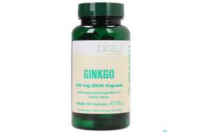 Sie sehen eine Packung Bios Ginkgo 100mg 100 Kapseln, Produktbild: 01 Bios Ginkgo 100mg 100 Kapseln, A-Nr.: 3891264 - 01