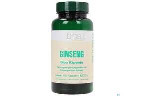 Sie sehen eine Packung Bios Ginseng 100 Kapseln, Produktbild: 01 Bios Ginseng 100 Kapseln, A-Nr.: 3891301 - 01
