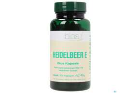 Sie sehen eine Packung Bios Heidelbeer Extrakt 100 Kapseln, Produktbild: 01 Bios Heidelbeer Extrakt 100 Kapseln, A-Nr.: 3891519 - 01