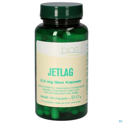 Bios Jetlag 2.5mg 100 Kapseln, A-Nr.: 4246956 - 02