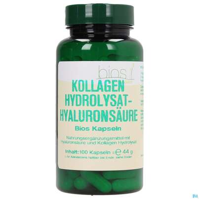 Bios Kollagen Hydrolysat-hyaluronsäure 100 Kapseln, A-Nr.: 4246873 - 02