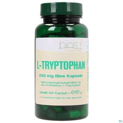 Bios l-tryptophan 250mg 100 Kapseln, A-Nr.: 3892306 - 02