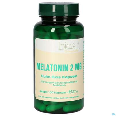 Bios Melatonin Ruhe 2mg 100 Kapseln, A-Nr.: 4247022 - 02