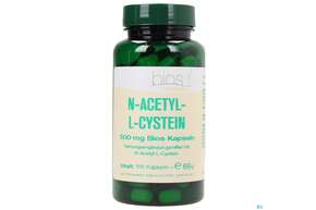 Sie sehen eine Packung Bios N-acetyl-l-cystein 500mg 100 Kapseln, Produktbild: 01 Bios N-acetyl-l-cystein 500mg 100 Kapseln, A-Nr.: 3892559 - 01