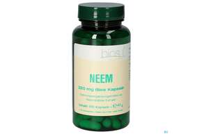 Sie sehen eine Packung Bios Neem 320mg 100 Kapseln, Produktbild: 01 Bios Neem 320mg 100 Kapseln, A-Nr.: 4147444 - 01