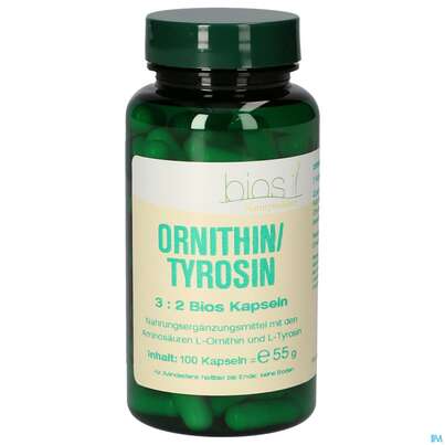 Bios Ornithin/tyrosin 3:2 100 Kapseln, A-Nr.: 4247157 - 02