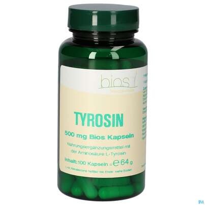 Bios Tyrosin 500mg 100 Kapseln, A-Nr.: 4247163 - 02