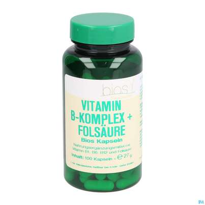 Bios Vitamin B Komplex + Folsäure 100 Kapseln, A-Nr.: 3893518 - 03