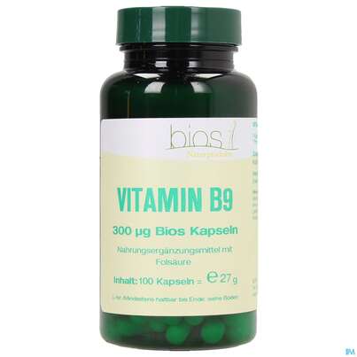 Bios Vitamin B9 300 µg 100 Kapseln, A-Nr.: 4246838 - 02