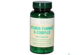 Sie sehen eine Packung Bios Vitamin Panmol B-complex 100 Kapseln, Produktbild: 01 Bios Vitamin Panmol B-complex 100 Kapseln, A-Nr.: 3893599 - 01