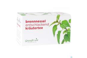 Sie sehen eine Packung Brennnessel Tee Gewusst Wie Beute 20st, Produktbild: 01 Brennnessel Tee Gewusst Wie Beute 20st, A-Nr.: 4622649 - 01