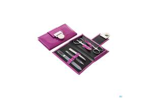 Canal Etui/5-teilig Magnetverschl/lackleder Pink 5386- 1st, A-Nr.: 4857542 - 01