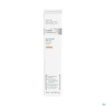Sie sehen eine Packung Dr.babor Clean Bb Cream Light 40112 40ml, Produktbild: 02 Dr.babor Clean Bb Cream Light 40112 40ml, A-Nr.: 5683587 - 02