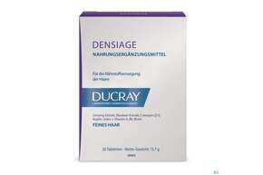 Sie sehen eine Packung Ducray Densiage Nahrungs-ergänzungsmittel 30 Comp, Produktbild: 01 Ducray Densiage Nahrungs-ergänzungsmittel 30 Comp, A-Nr.: 5355469 - 01