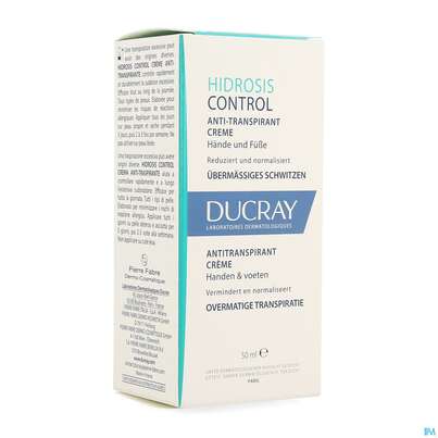 Ducray Hidrosis Control Fuss- &amp; Handcreme 50ml, A-Nr.: 4949876 - 03