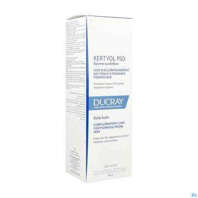 Sie sehen eine Packung Ducray Kertyol P.s.o Balsam Neu 200ml, Produktbild: 04 Ducray Kertyol P.s.o Balsam Neu 200ml, A-Nr.: 5684581 - 04