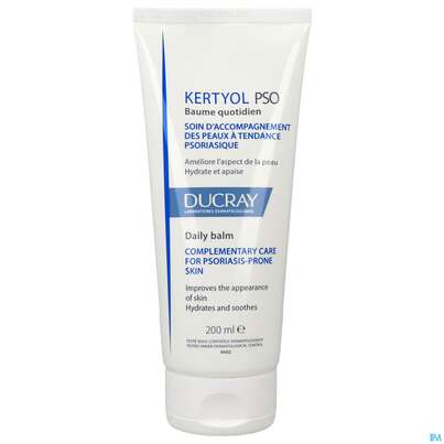 Sie sehen eine Packung Ducray Kertyol P.s.o Balsam Neu 200ml, Produktbild: 08 Ducray Kertyol P.s.o Balsam Neu 200ml, A-Nr.: 5684581 - 08