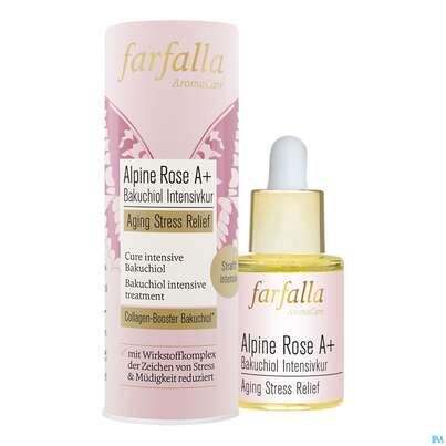 Farfalla Alpine Rose A+ Aging Stress Relief Bakuchiol Intensivkur 15ml, A-Nr.: 5715821 - 01