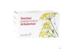 Sie sehen eine Packung Fenchel Tee Gewusst Wie Beute 20st, Produktbild: 01 Fenchel Tee Gewusst Wie Beute 20st, A-Nr.: 4622655 - 01