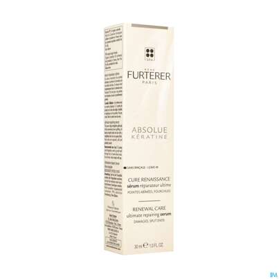 Sie sehen eine Packung Furterer Absolue Kératine Ultimatives Repair-serum - Pflege Für Beschädigte Haarspitzen 30ml, Produktbild: 02 Furterer Absolue Kératine Ultimatives Repair-serum - Pflege Für Beschädigte Haarspitzen 30ml, A-Nr.: 5479591 - 02