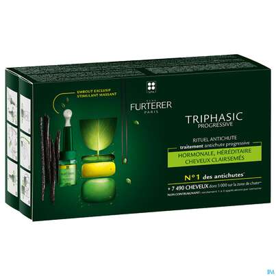 Furterer Triphasic Progressive Kur 8 X 5,5ml, A-Nr.: 5439522 - 01