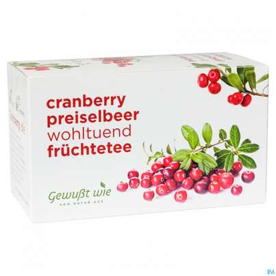 Gewusst Wie Tee/beutel Cranberry Preiselbeer 20st, A-Nr.: 4764852 - 02