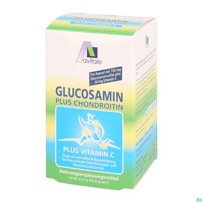 Glucosamin Chondroitin Kapseln/750mg Avi 90st, A-Nr.: 3831291 - 02