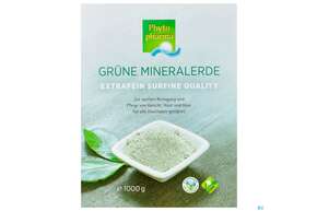 Gruene Mineralerde Phytopharma Surfine Extrafein 1000g, A-Nr.: 4764740 - 01
