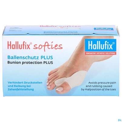 Hallufix Softies/ballenschutz Plus 1st, A-Nr.: 4934633 - 01