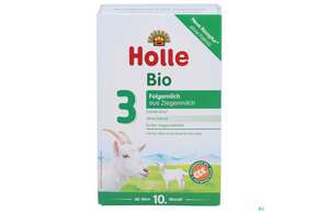 Sie sehen eine Packung Holle Demeter Bio Folgemilch Ziegenmilchbasis 3 400g, Produktbild: 01 Holle Demeter Bio Folgemilch Ziegenmilchbasis 3 400g, A-Nr.: 4595303 - 01