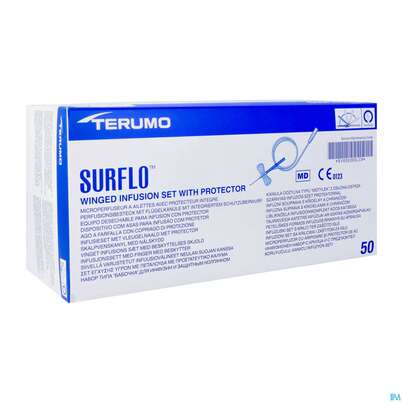 Injektionsspritzen U.zubeh. Butterfly/safety Perfusionsbesteck Surshield/surflo 25g 0,5x 50st, A-Nr.: 4172761 - 02