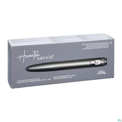 Injektionsspritzen U.zubeh. Insulin Humapen Savvio Graphit 1st, A-Nr.: 3979958 - 05