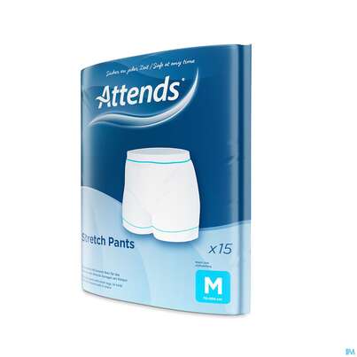 Inkontinenz Attends Stretch Pants Netzhosen M 15st, A-Nr.: 3429554 - 03