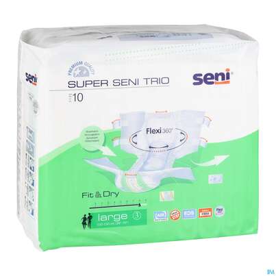 Inkontinenz Windelslip Seni/super Trio Large 10st, A-Nr.: 3586791 - 03