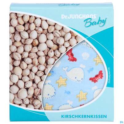 Kirschkernkissen Baby 10x10cm Kariert Weiss/rosa 40153 1st, A-Nr.: 5823172 - 01