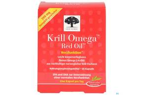 Krill Kapseln -new Nordic Omega Red Oil 60st, A-Nr.: 4139485 - 01