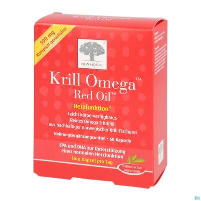 Krill Kapseln -new Nordic Omega Red Oil 60st, A-Nr.: 4139485 - 03