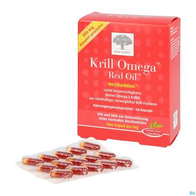 Krill Kapseln -new Nordic Omega Red Oil 60st, A-Nr.: 4139485 - 06